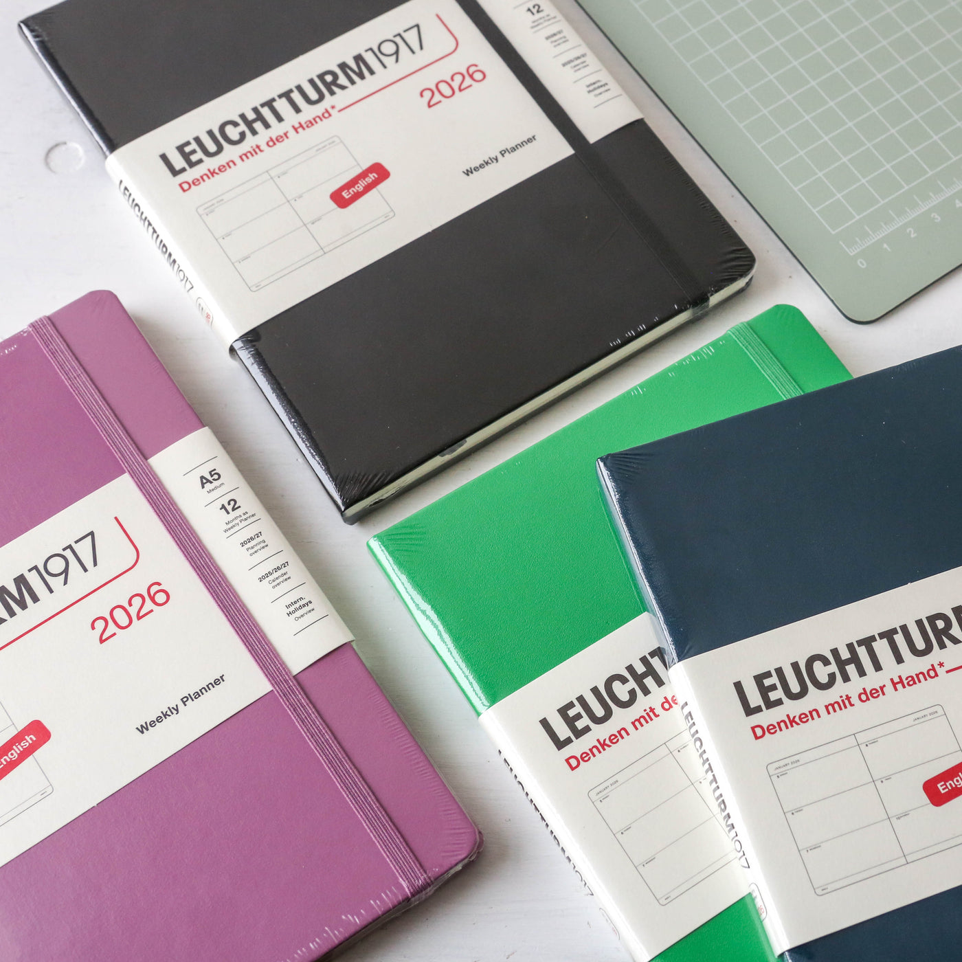 Leuchtturm A5 Weekly Planner - 2026