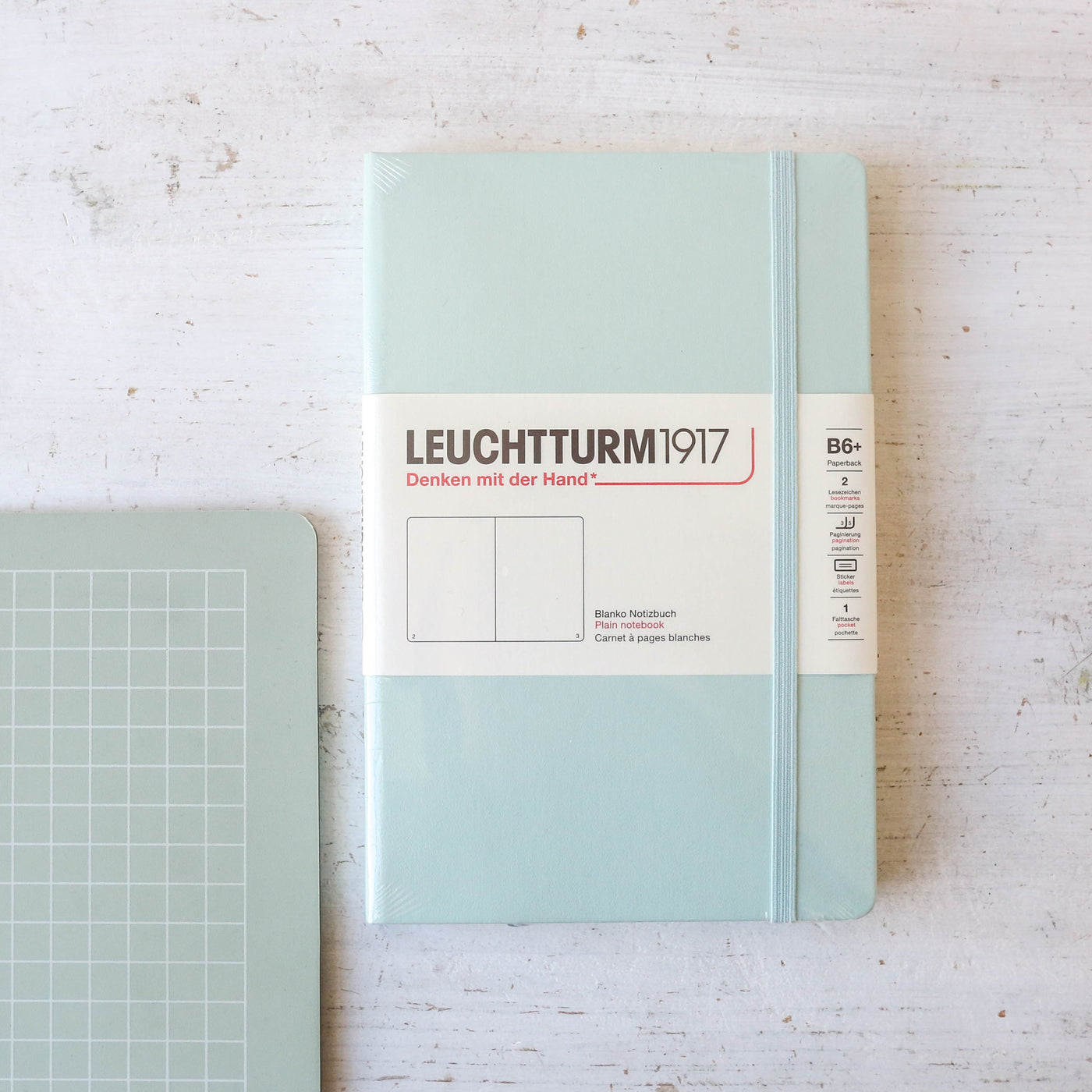 Leuchtturm B6+ Notebook - Mint Green