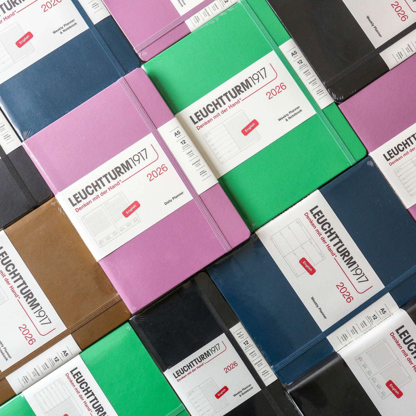 Leuchtturm A5 Daily Planner - 2026