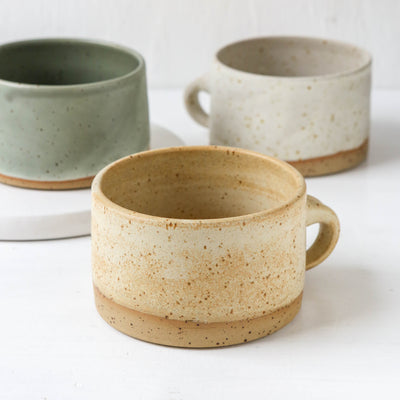 Hand Thrown 'Coastal' Coffee Mug