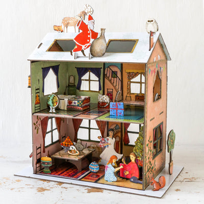 Dolls House Slot Together 3D Advent Calendar