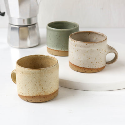 Hand Thrown 'Coastal' Espresso Mug