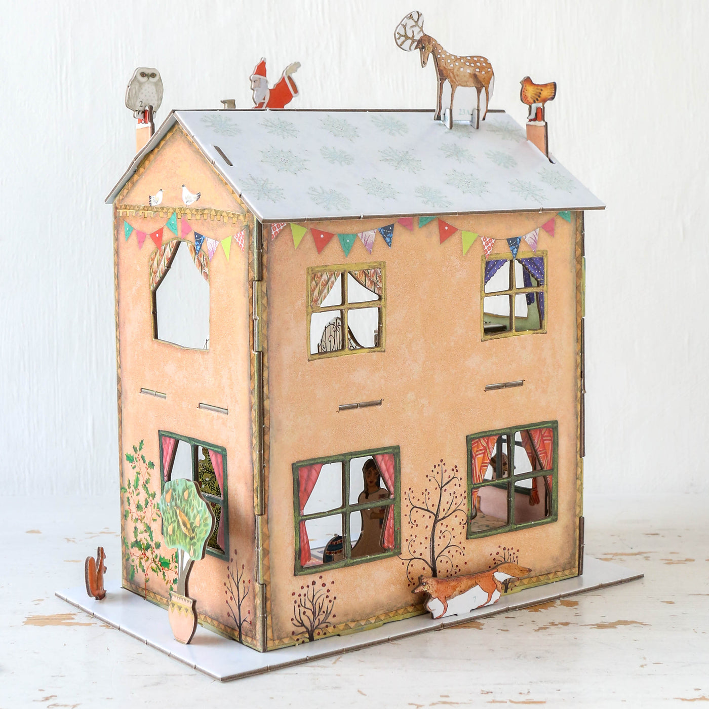 Dolls House Slot Together 3D Advent Calendar