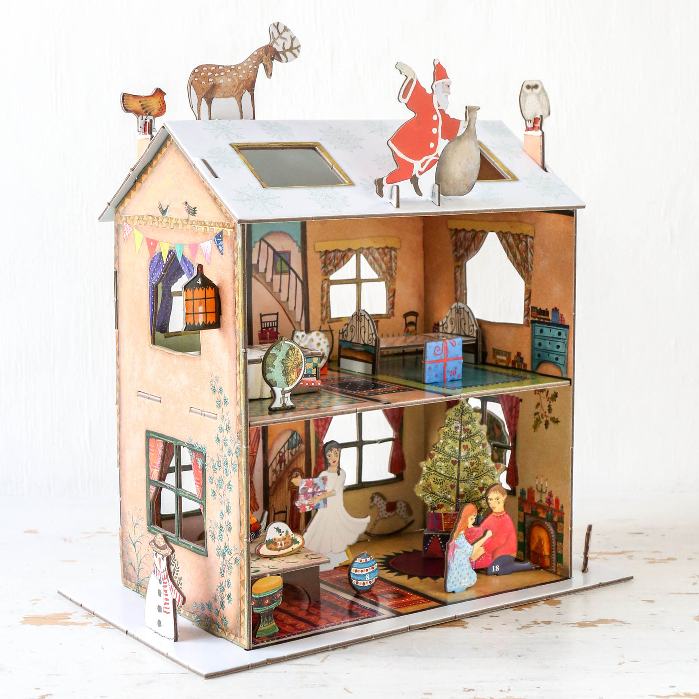 Dolls House Slot Together 3D Advent Calendar