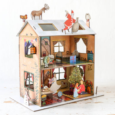 Dolls House Slot Together 3D Advent Calendar