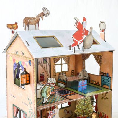 Dolls House Slot Together 3D Advent Calendar