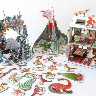 Dolls House Slot Together 3D Advent Calendar