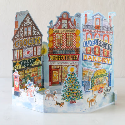 High Street Advent Calendar Designed by Emily Sutton