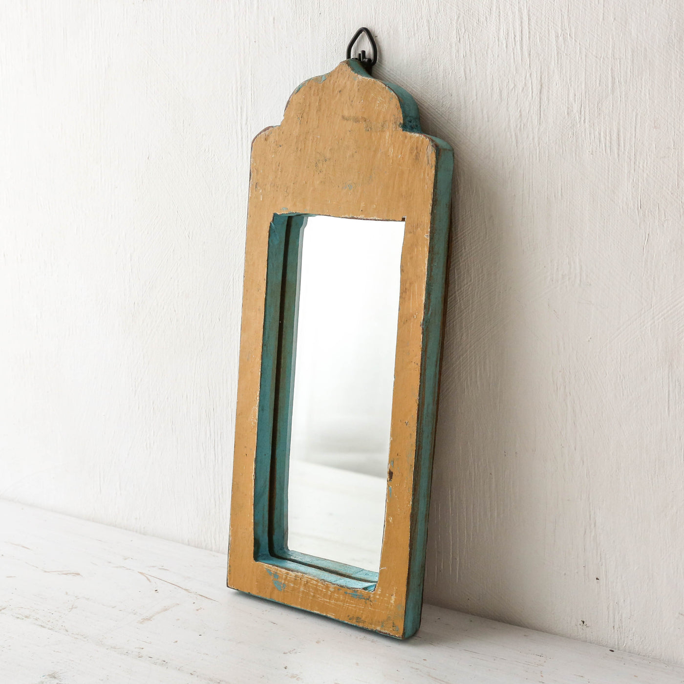 Rustic Wooden Framed Mirror
