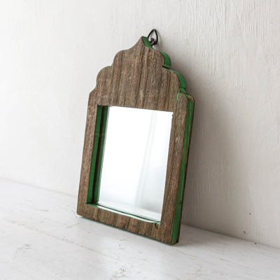 Rustic Wooden Framed Mirror