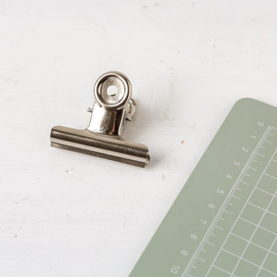 A Silver Bulldog Clip