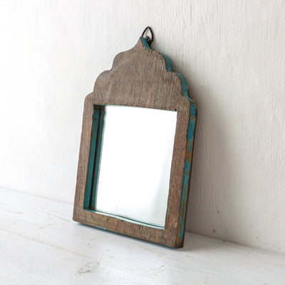 Rustic Wooden Framed Mirror