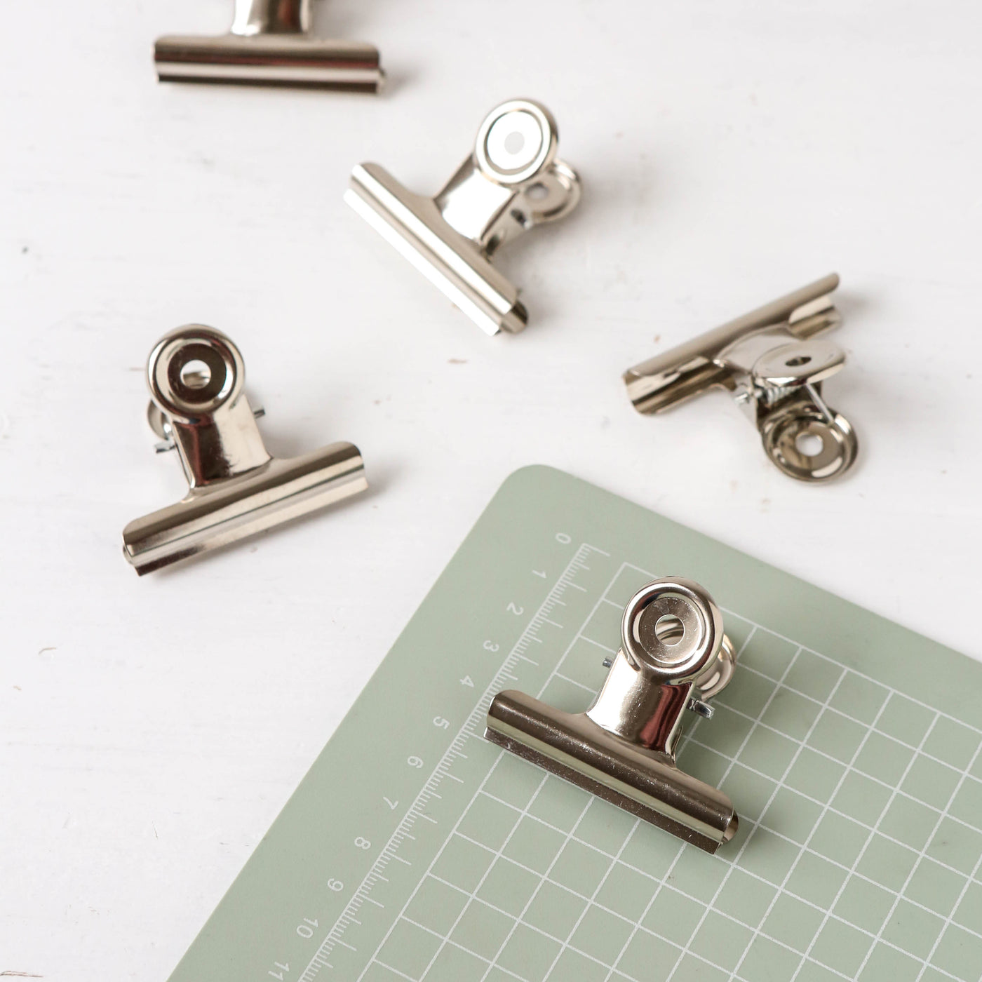 A Silver Bulldog Clip