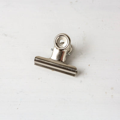 A Silver Bulldog Clip