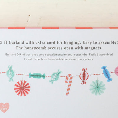 Christmas Candy Mini Honeycomb Garland