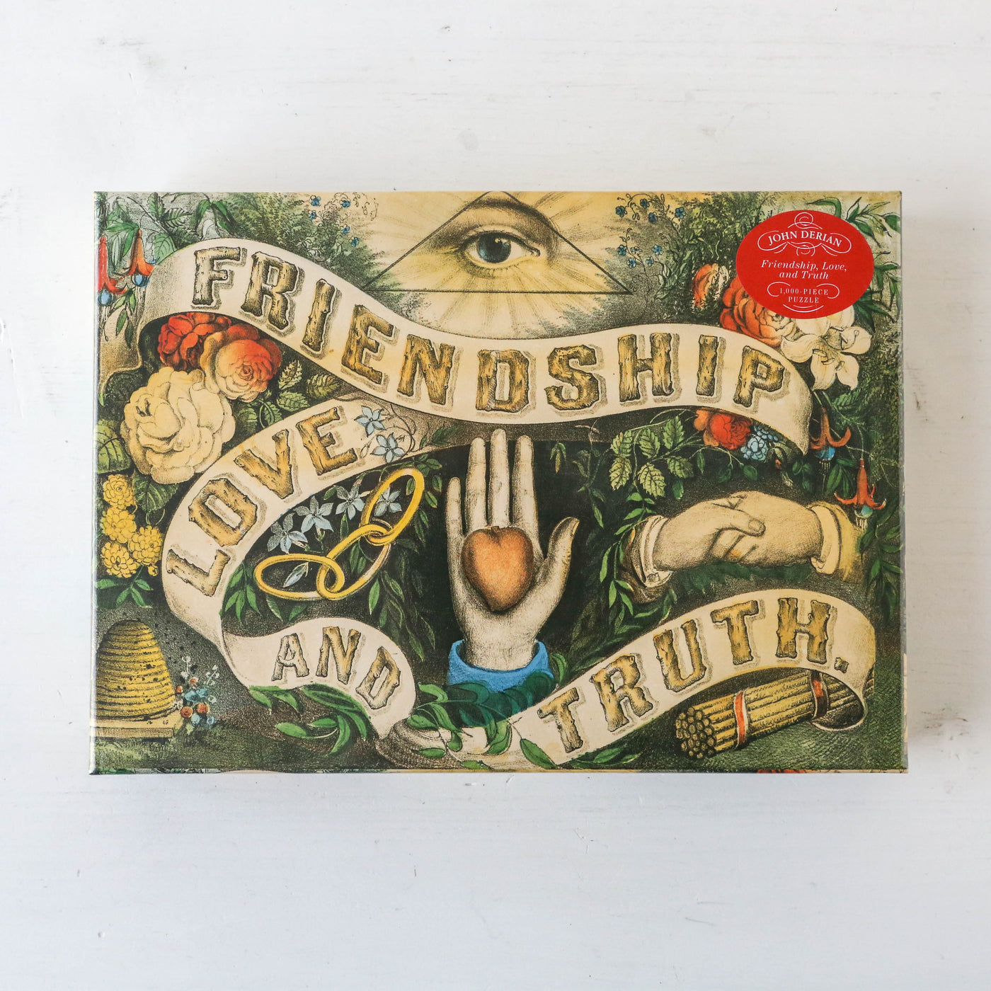 John Derian 'Friendship, Love & Truth' 1000 Piece Puzzle