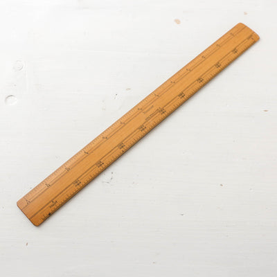 Vintage Boxwood Scale Rule