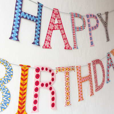 Cambridge Imprint Birthday Banner
