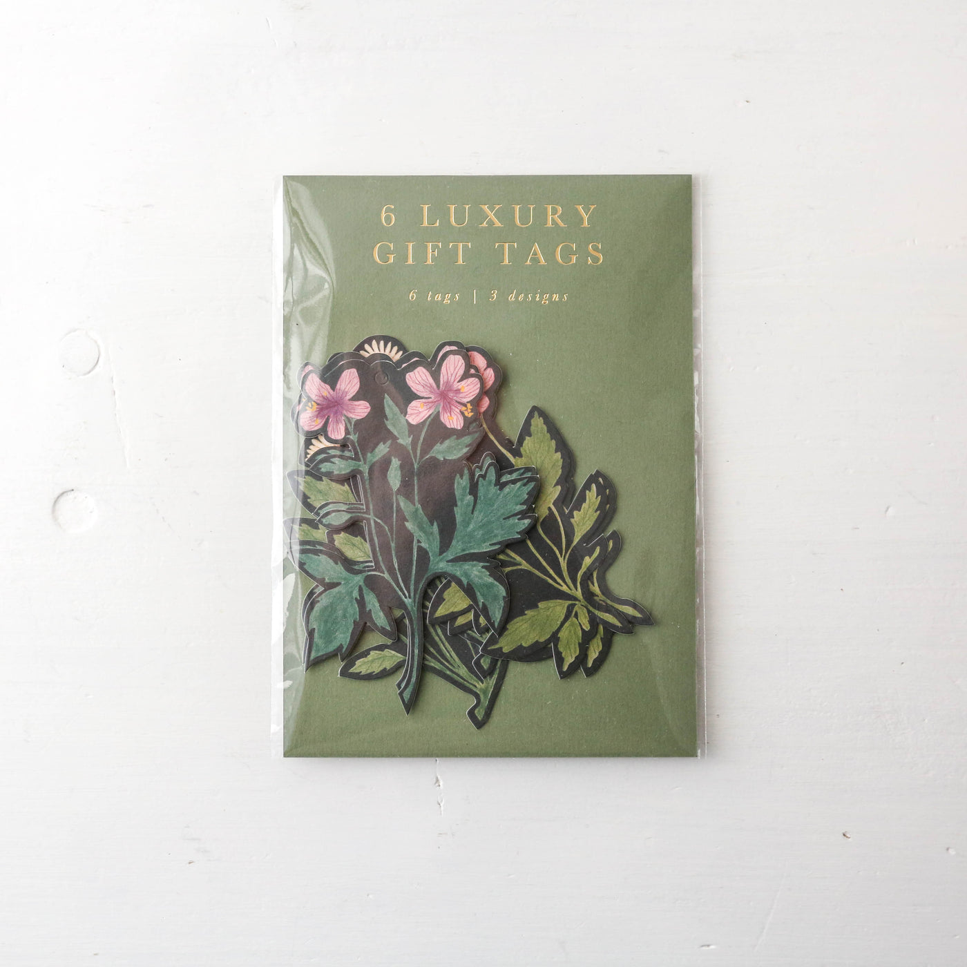 Botanical Gift Tags - Set of 6