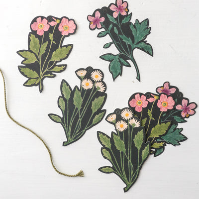 Botanical Gift Tags - Set of 6