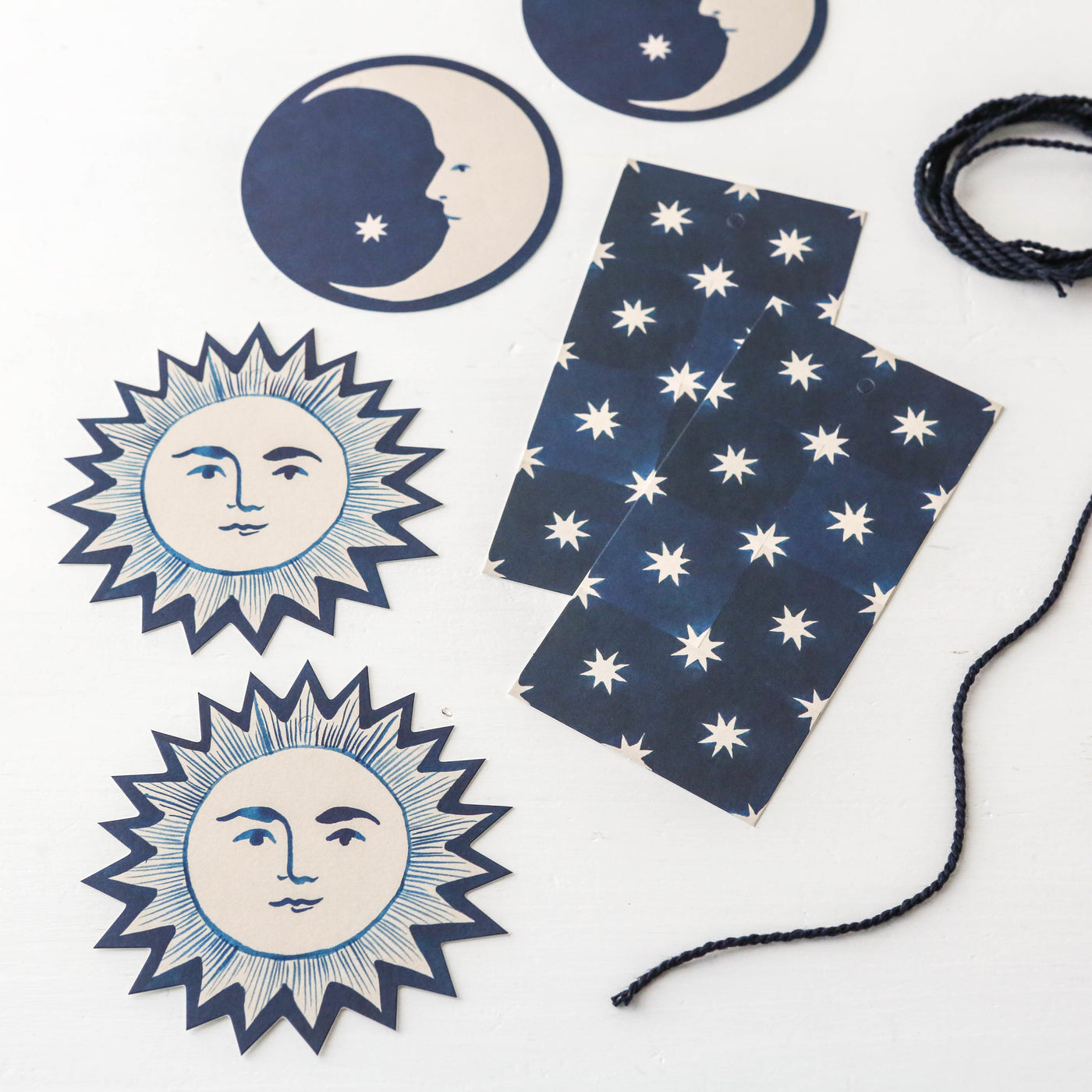 Moon & Sun Gift Tags - Set of 6