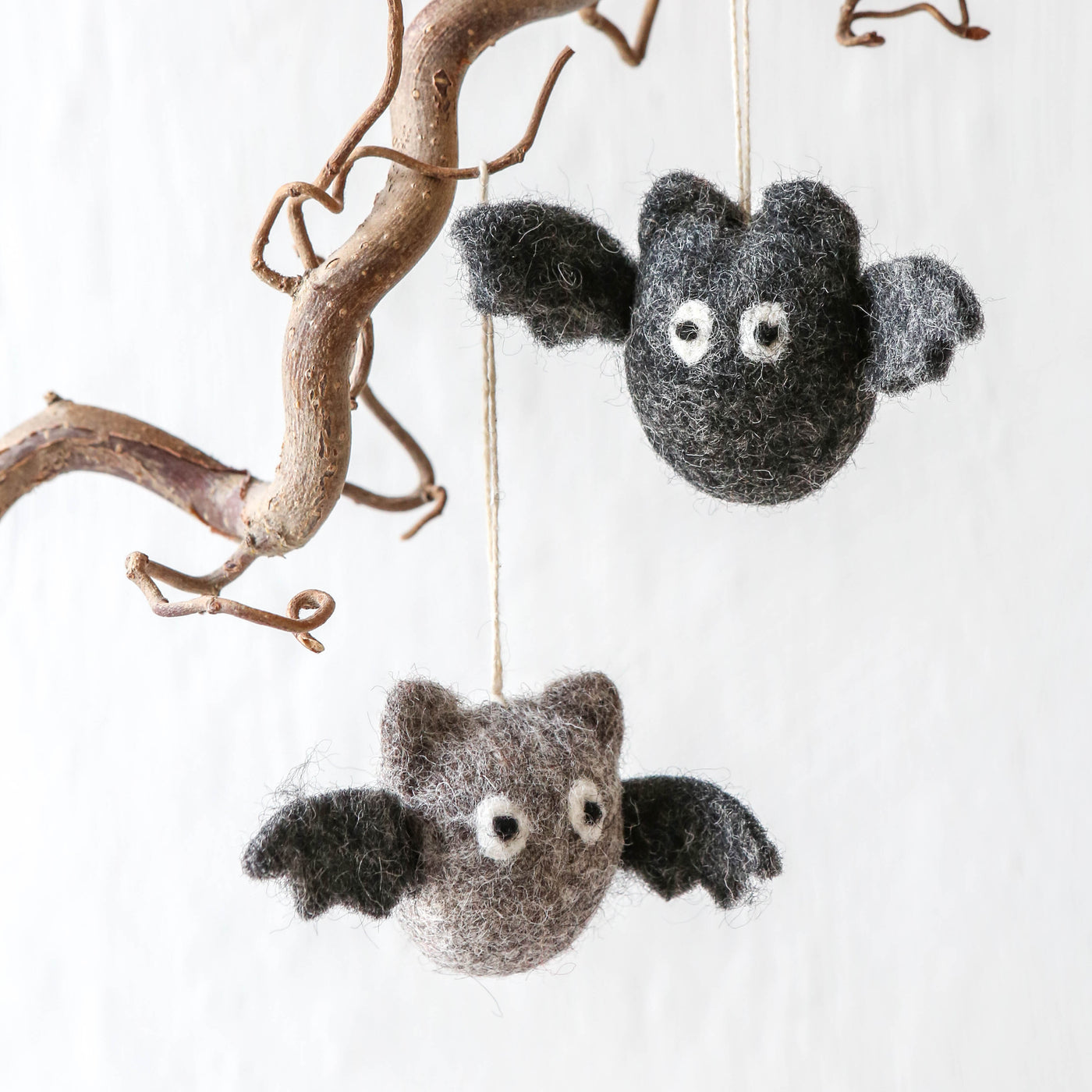 Spooky Bat Felt Hanging Decoration