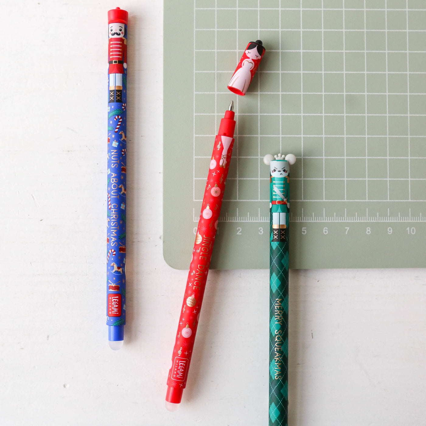 Christmas Nutcracker Erasable Gel Pen