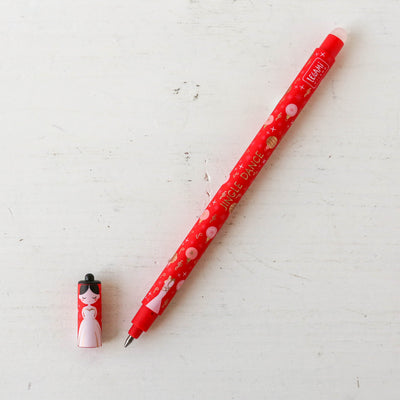 Christmas Nutcracker Erasable Gel Pen