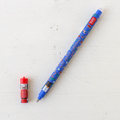 Christmas Nutcracker Erasable Gel Pen