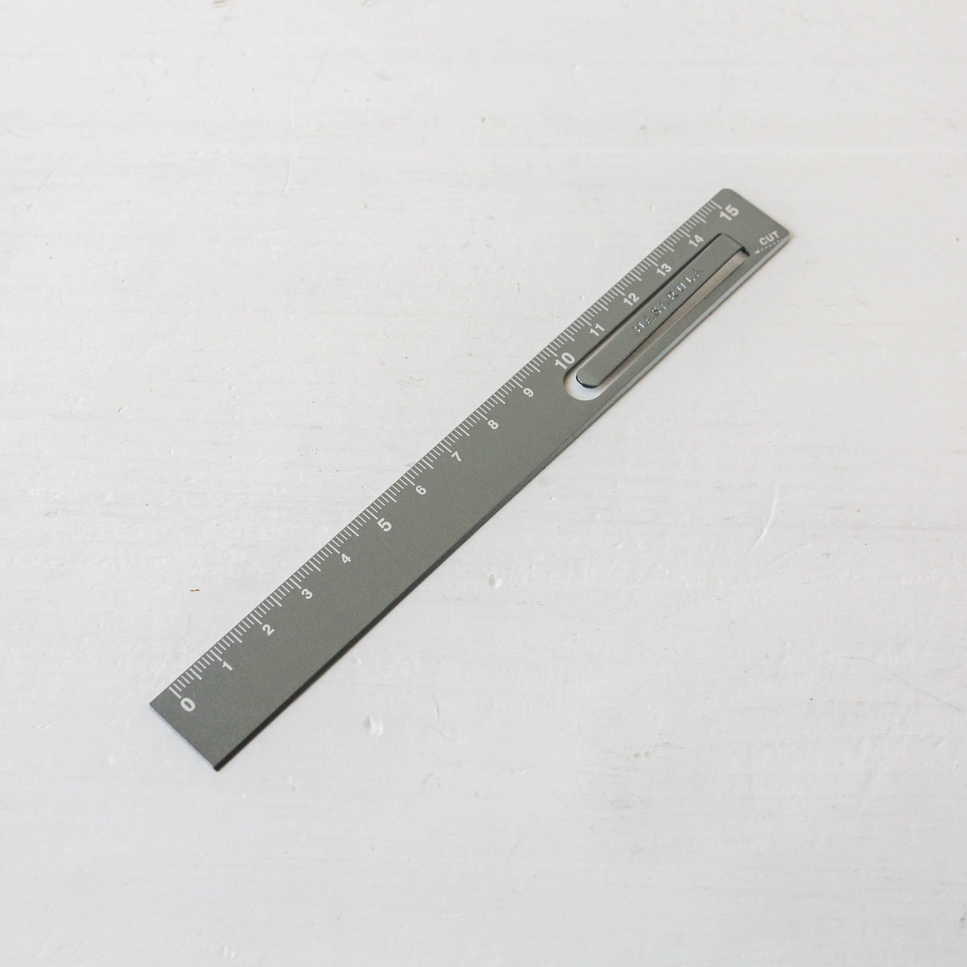 Aluminium Ruler with Clip