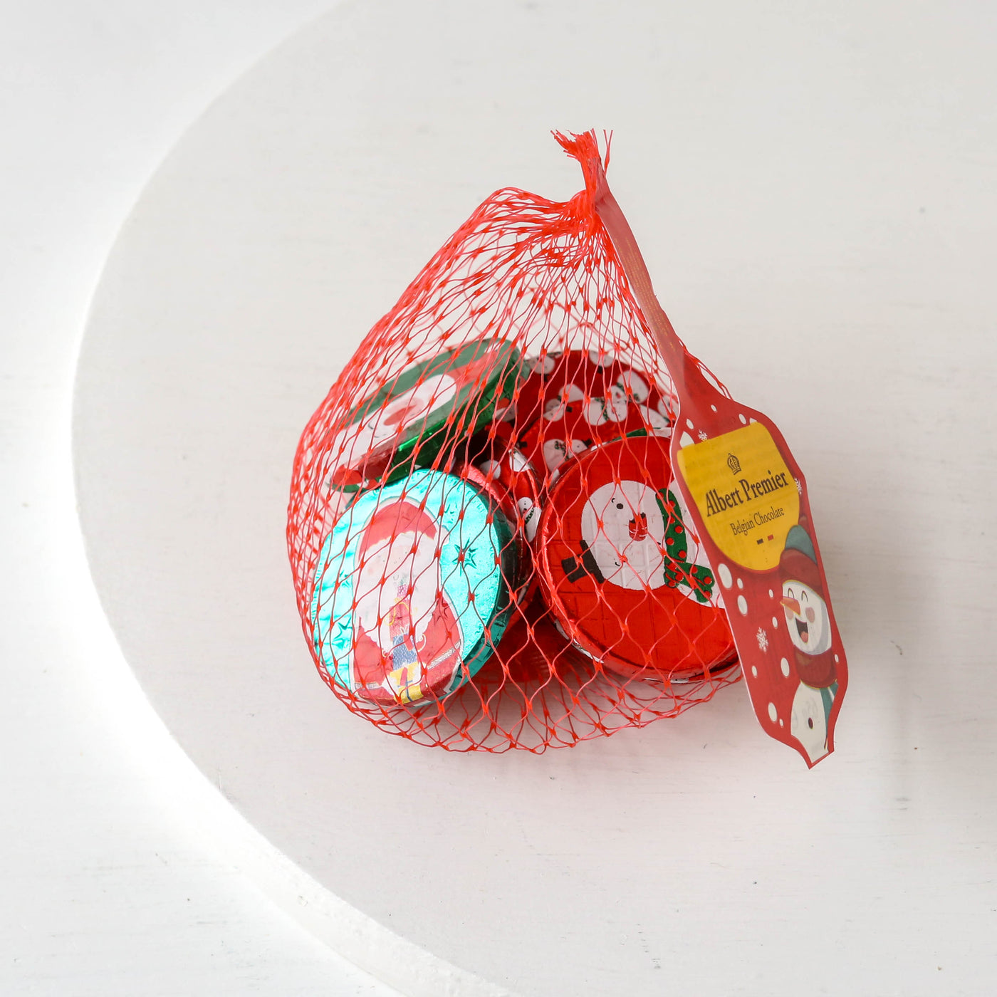 Net of Belgian Chocolate Christmas Coins