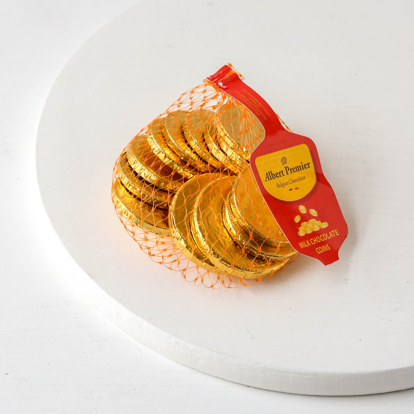 75g Net of Belgian Chocolate British Coins