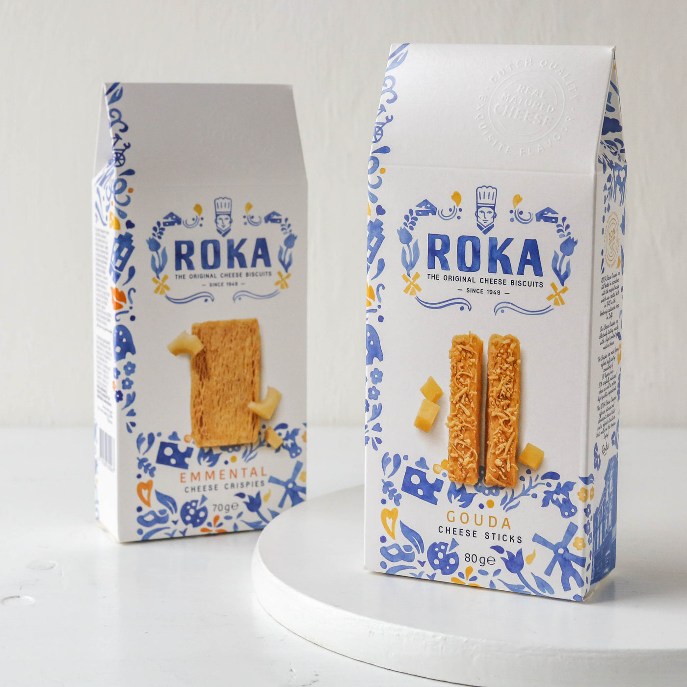 Roka Emmental Cheese Crispies