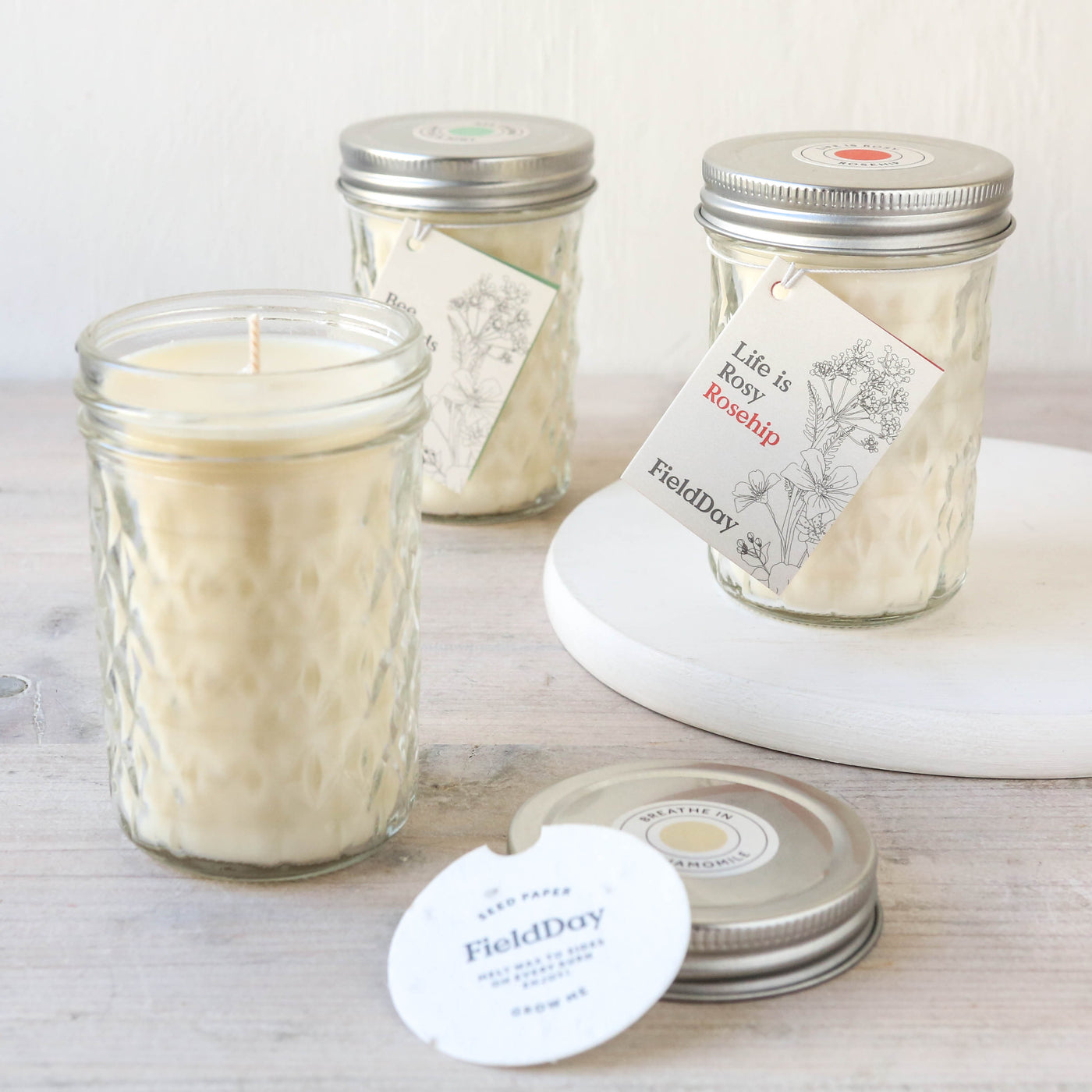 Scented Jam Jar Candle