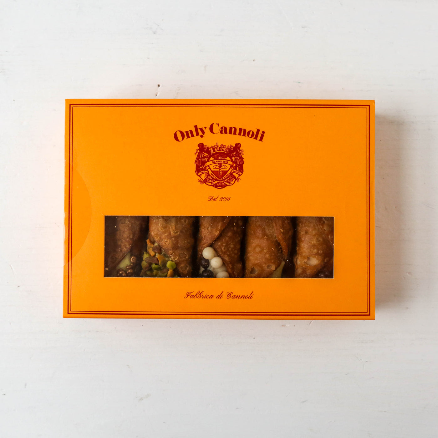 Box of Mixed Cannoli - 5 Pack