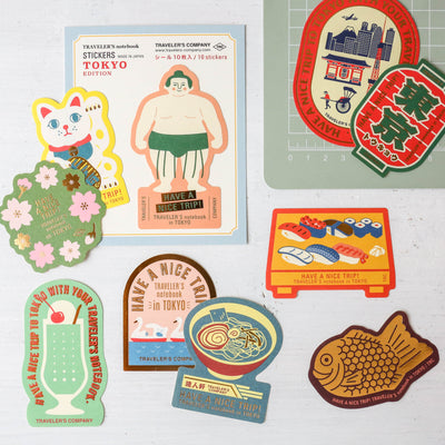TRAVELER'S Notebook Sticker Set TOKYO EDITION
