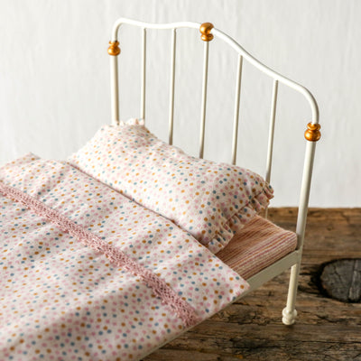 Maileg Mouse Vintage Bed - Off White