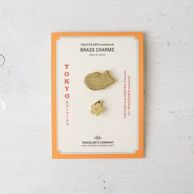 TRAVELER’S Notebook Brass Charm TOKYO EDITION