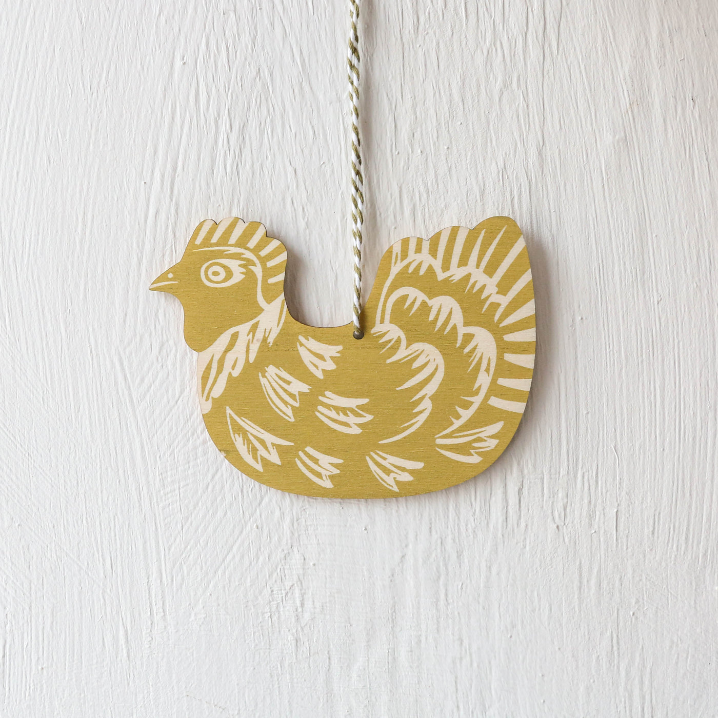 Mini Hanging Hen Decoration