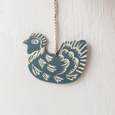 Mini Hanging Hen Decoration