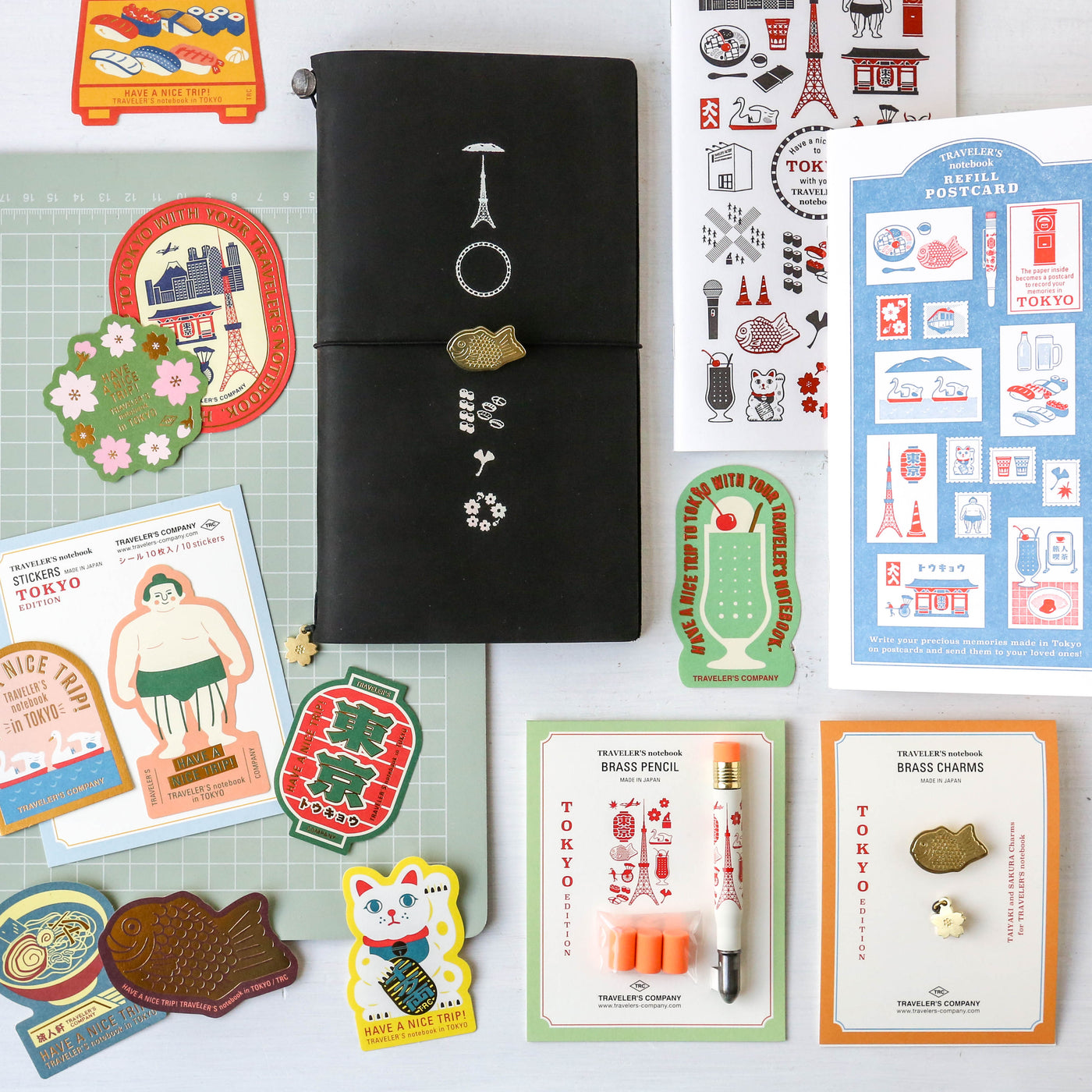 SPECIAL OFFER! TRAVELER'S notebook Black TOKYO Edition Bundle