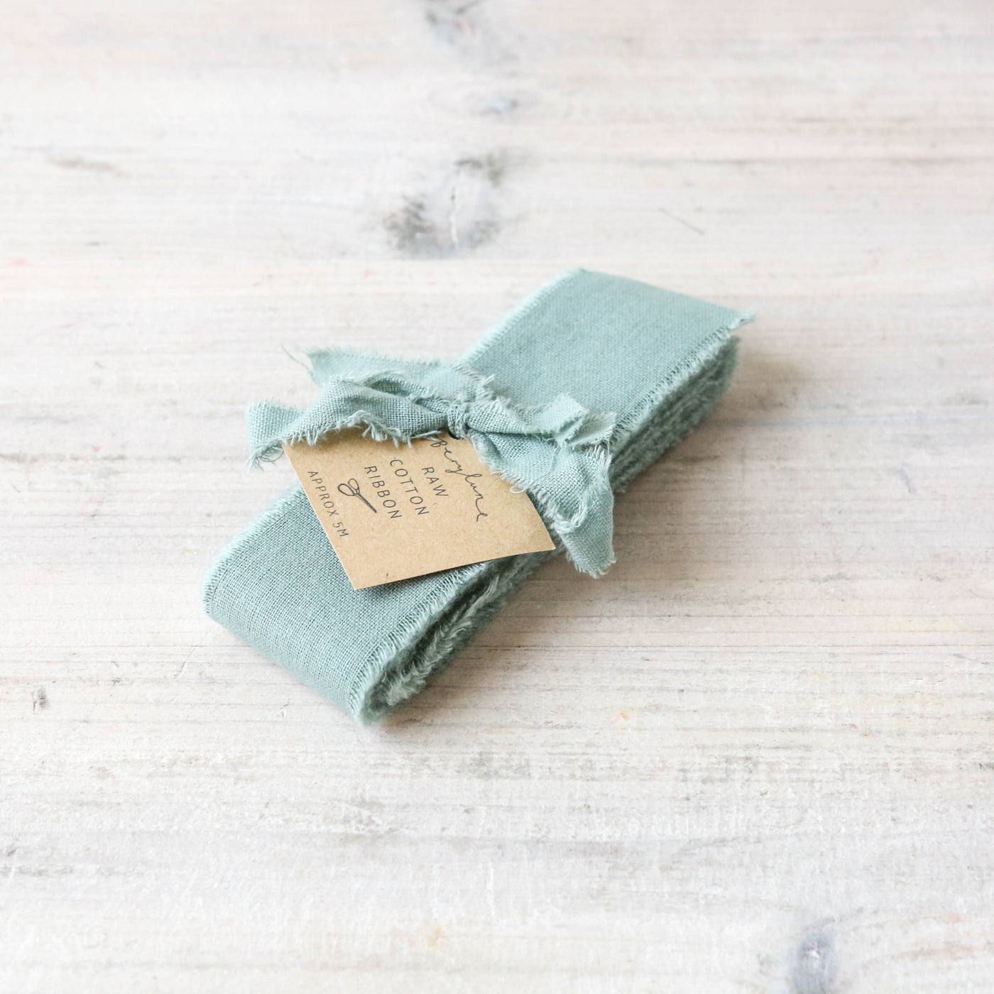 Wide Raw Cotton Ribbon - 5m