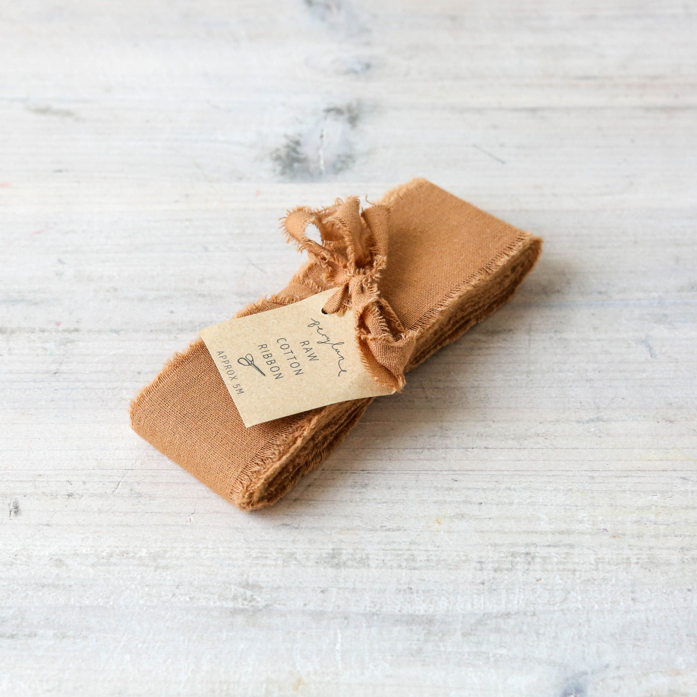 Wide Raw Cotton Ribbon - 5m