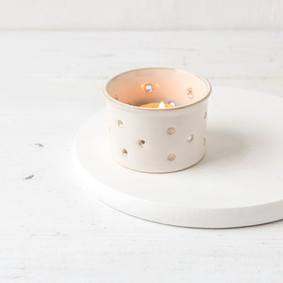 Glazed Tea Light Holder