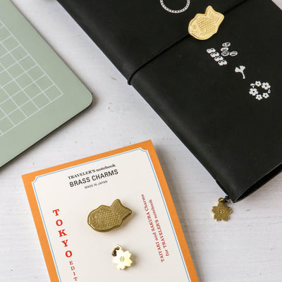 TRAVELER’S Notebook Brass Charm TOKYO EDITION - PREORDER