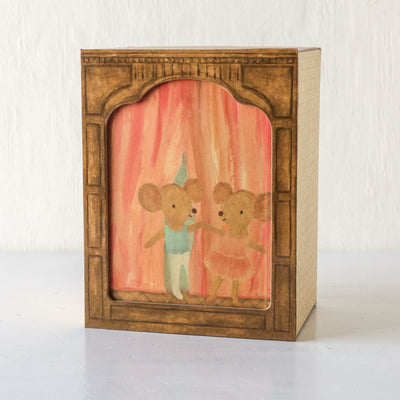 Maileg Ballet Mice in Dance Studio - Little Sister & Brother