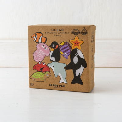 Ocean Life Stacking Animals