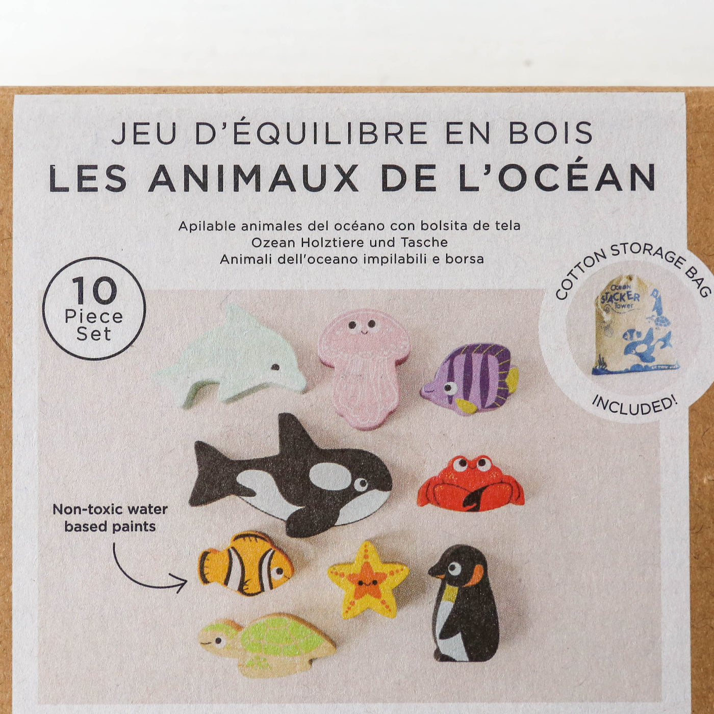 Ocean Life Stacking Animals