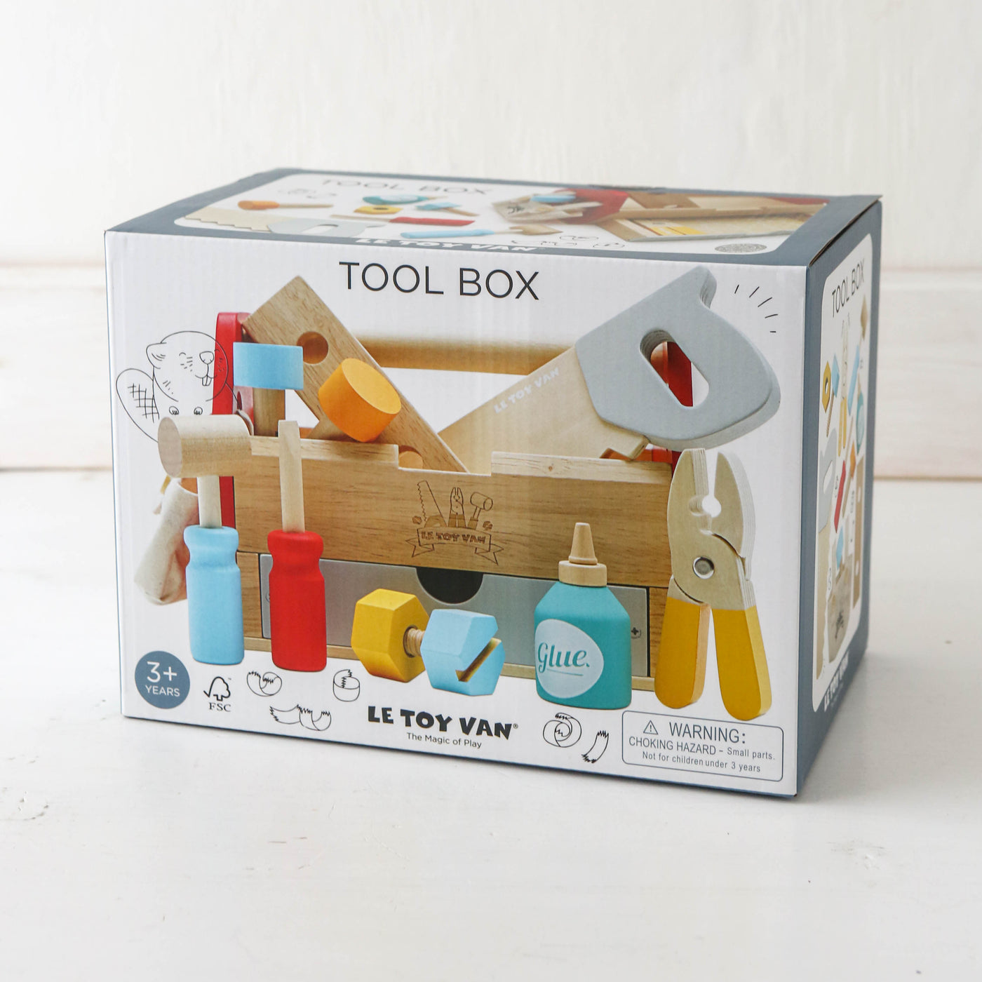 Tool Box & Wooden Tools
