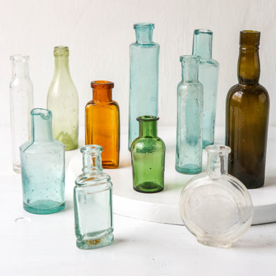 Assorted Vintage Glass Bud Vase
